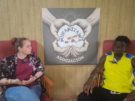 Migrante de Senegal.