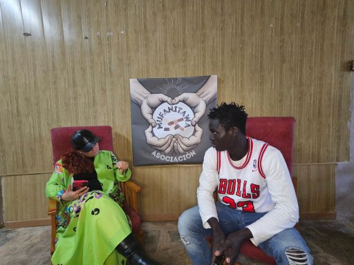 Migrante de Senegal.