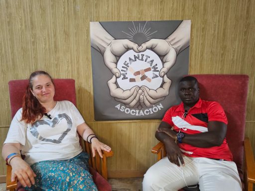 Migrante de Gambia.